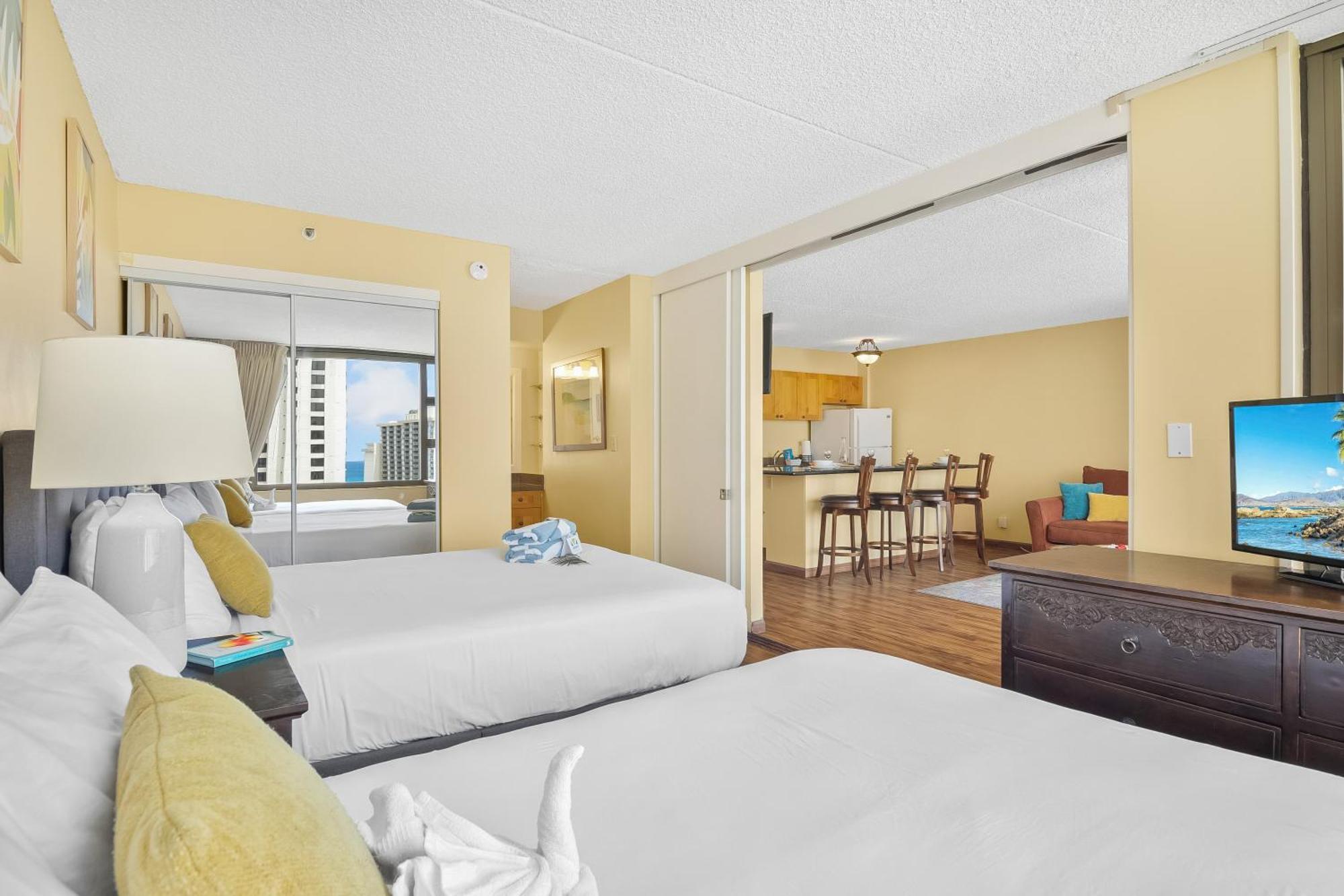 Beautiful 1Br, Steps To Waikiki Beach And Parking Honolulu Dış mekan fotoğraf