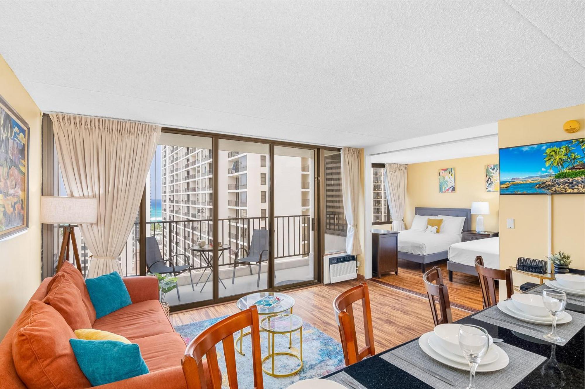 Beautiful 1Br, Steps To Waikiki Beach And Parking Honolulu Dış mekan fotoğraf